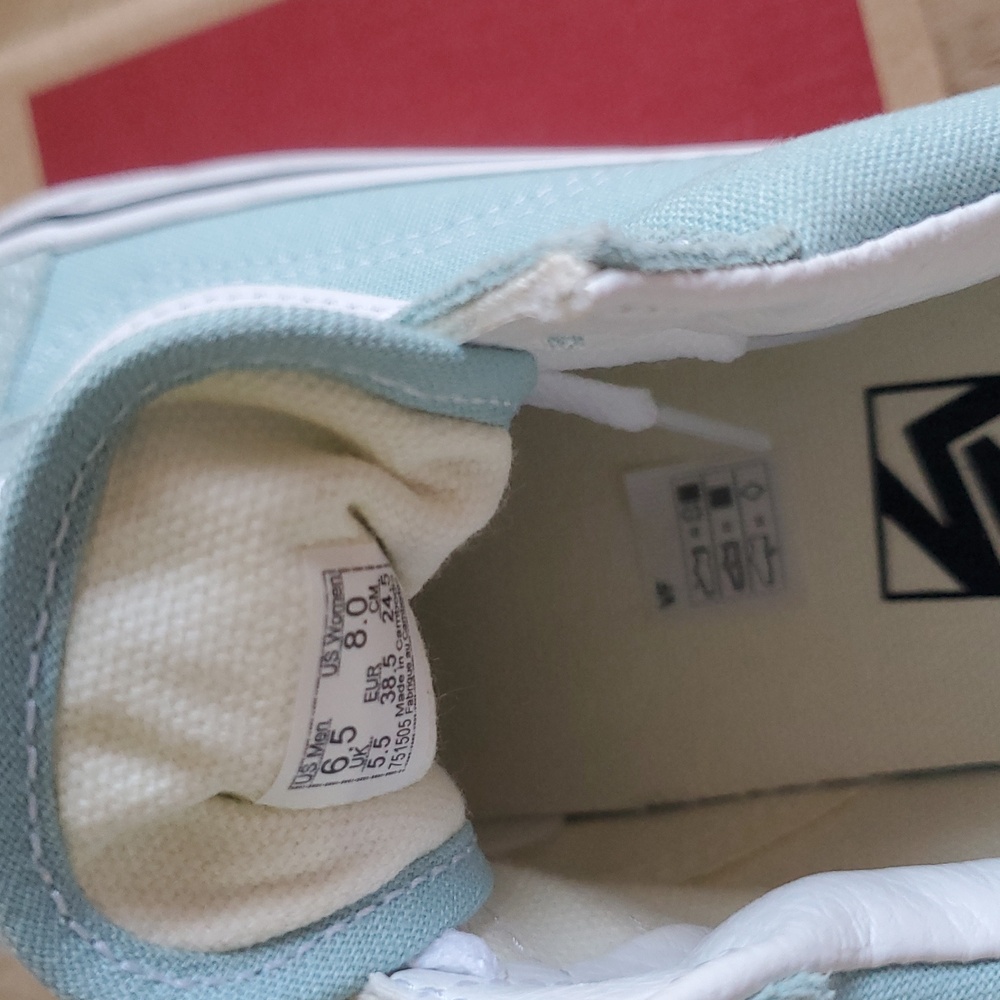 Vans Old School VR3 Shoe/Theory Canal Blue - Picture 10 of 15